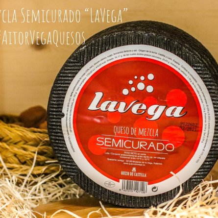 Queso Lavega (Mezcla Semicurado)