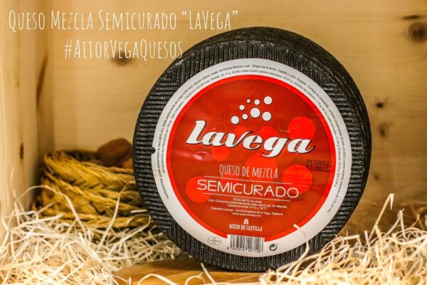 Queso Lavega (Mezcla Semicurado)