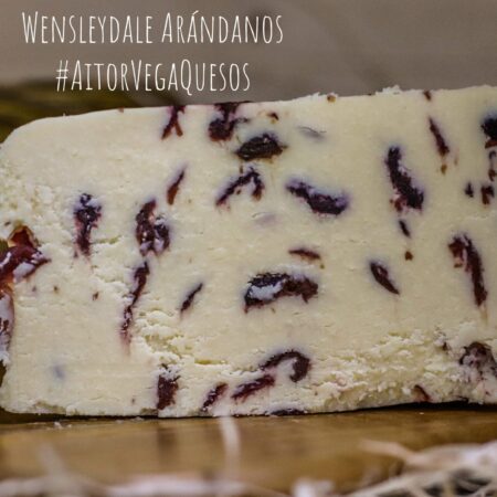 Wensleydale Arándanos 1/2 Pieza