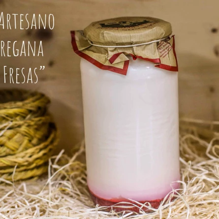 Yogur Artesano La Saregana "con Fresa" Grande