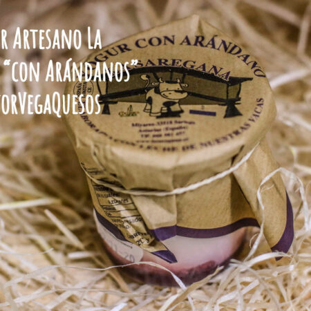 Yogur Artesano La Saregana "con Arándanos"