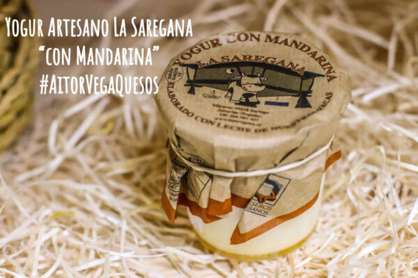 Yogur Artesano La Saregana "con Mandarina"