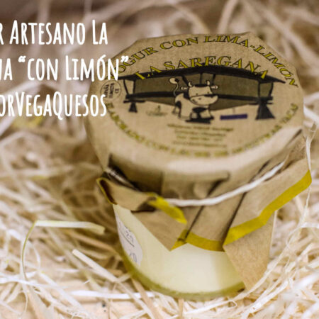 Yogur Artesano La Saregana "con Limón"