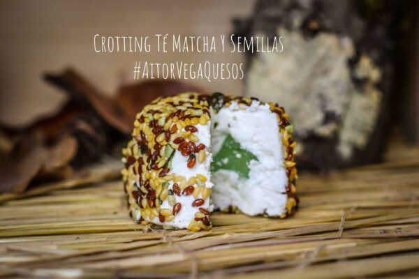 Queso Crotting Te Matcha Y Semillas