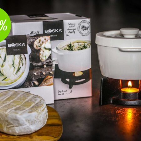 Black Friday Pack compuesto por una Cheese Baker y el queso Cueva de Llonín con un 50% de descuento