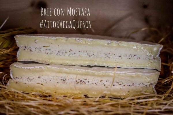 Queso Brie Con Mostaza Meaux