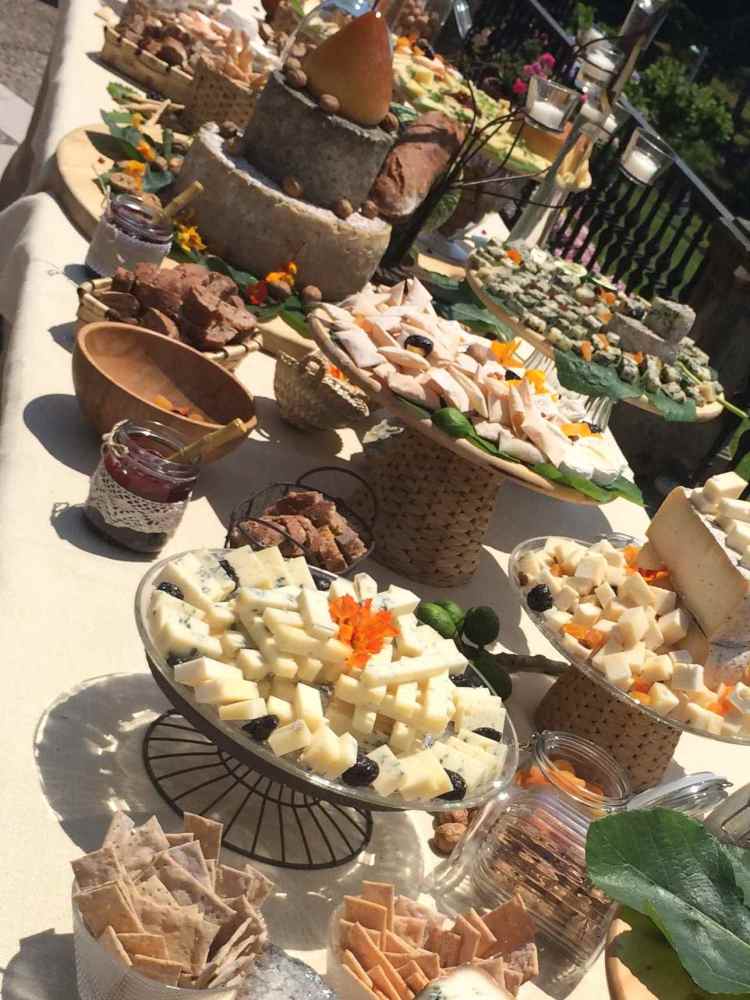 Mesa de Quesos Catering Manzano