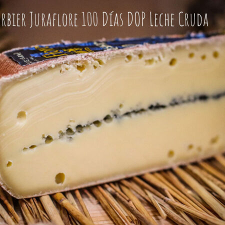 Queso Morbier Juraflore 100 Días DOP Leche Cruda