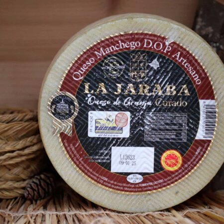 Queso Pago de La Jaraba Curado D.O. Manchego Pieza Entera