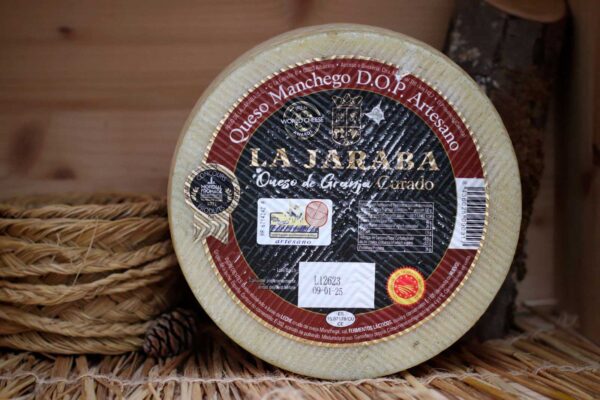 Queso Pago de La Jaraba Curado D.O. Manchego Pieza Entera