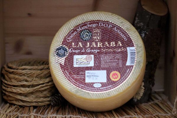 Queso Pago de La Jaraba Semi D.O. Manchego pieza entera