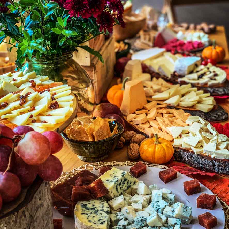 Mesa de Quesos para celebraciones